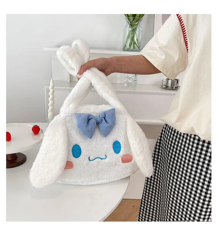 Sanrio Plush Cinnamoroll My Melody Kuromi Tote Shoulder Bag Anime - Tophatter Daily Deals