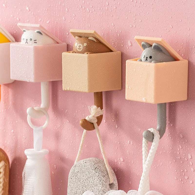 Cute Cat Wall Hooks for Keys Animals - Tophatter Daily Deals