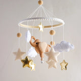 Hot Air Balloon Crib Mobile Newborn Sensory Toys Soothing - Tophatter Daily Deals