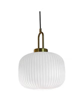 Japandi Glass Pendant Light Japanese Nordic Hanging Lamp Warm - Tophatter Daily Deals