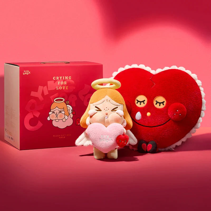 Genuine Pop Mart Crybaby Crying for Love Series - Plush With Gift Box Mythical - Tophatter Daily Deals