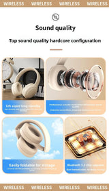 Wireless Bluetooth Headphones Over Ear Noise Cancelling - Tophatter Daily Deals