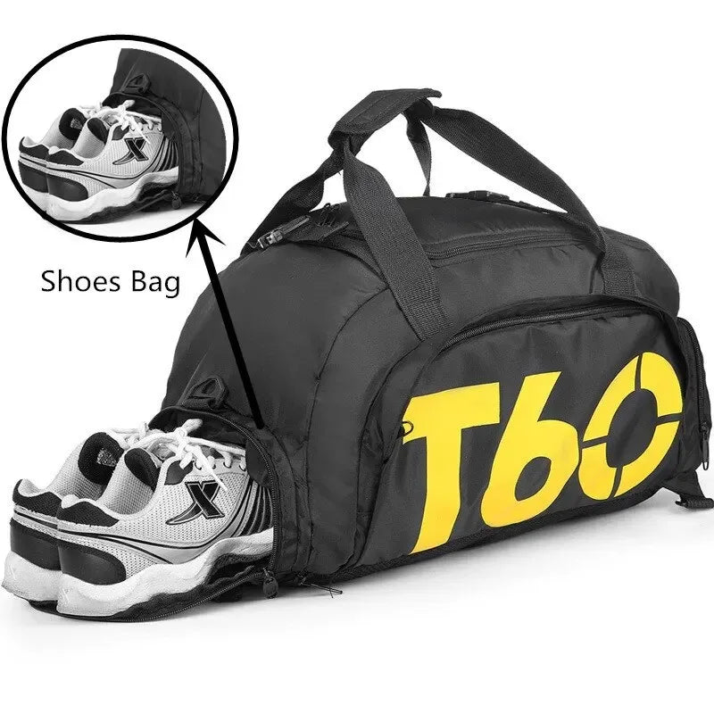 Ultralight Waterproof Travel Bag Black Duffel Bags - Tophatter Daily Deals