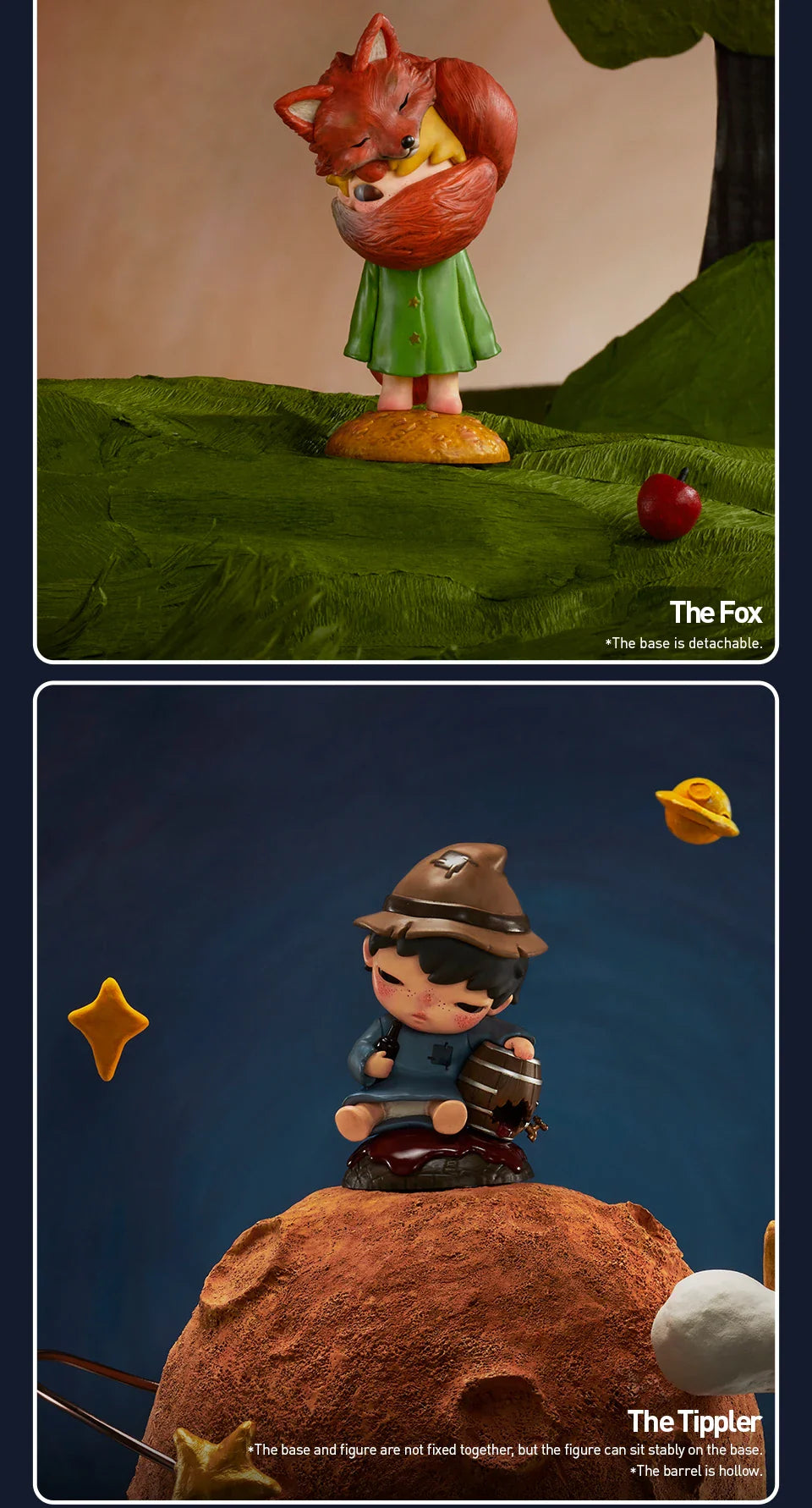 Genuine Pop Mart Hirono × Le Petit Prince Series Figures Blind Box Mythical - Tophatter Daily Deals