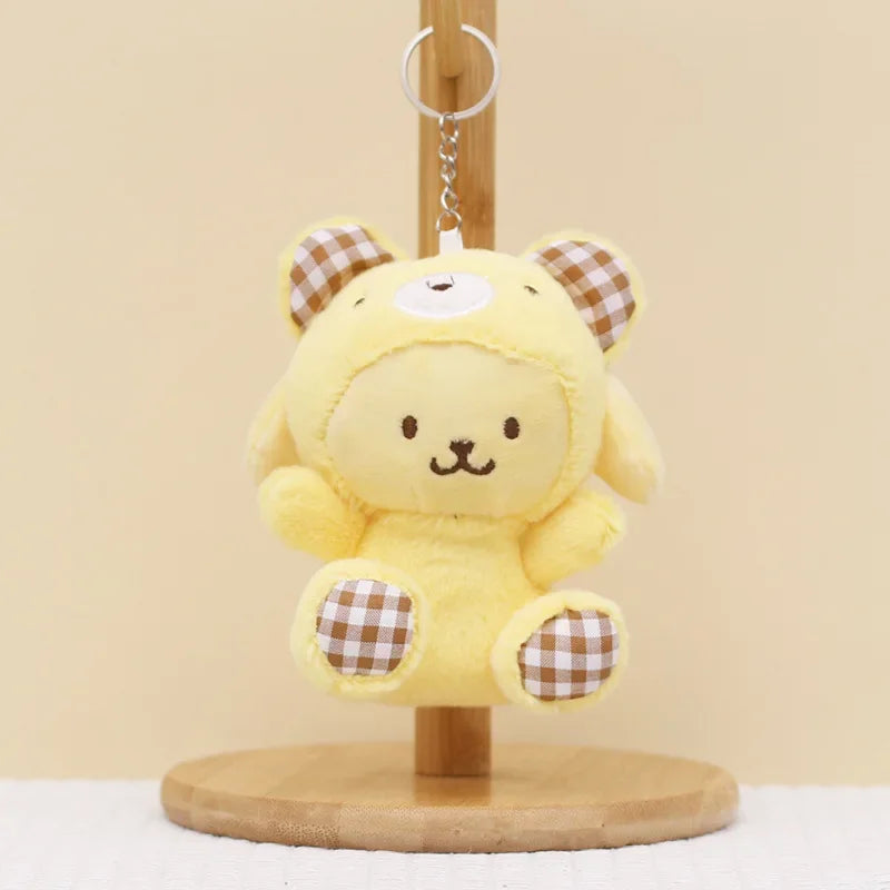 Sanrio Limited Collection Kuromi Cinnamoroll My Melody Plush Toy Kawaii Pom Pom Purin Bear Keyring - 15cm 10-15CM Animals - Tophatter Daily Deals
