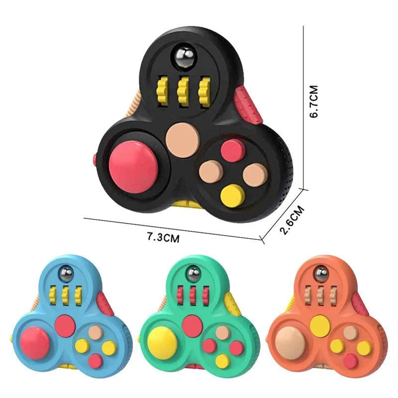 Fidget Toy Rotating Magic Spinner Calming Focus 2025 - Tophatter Daily Deals