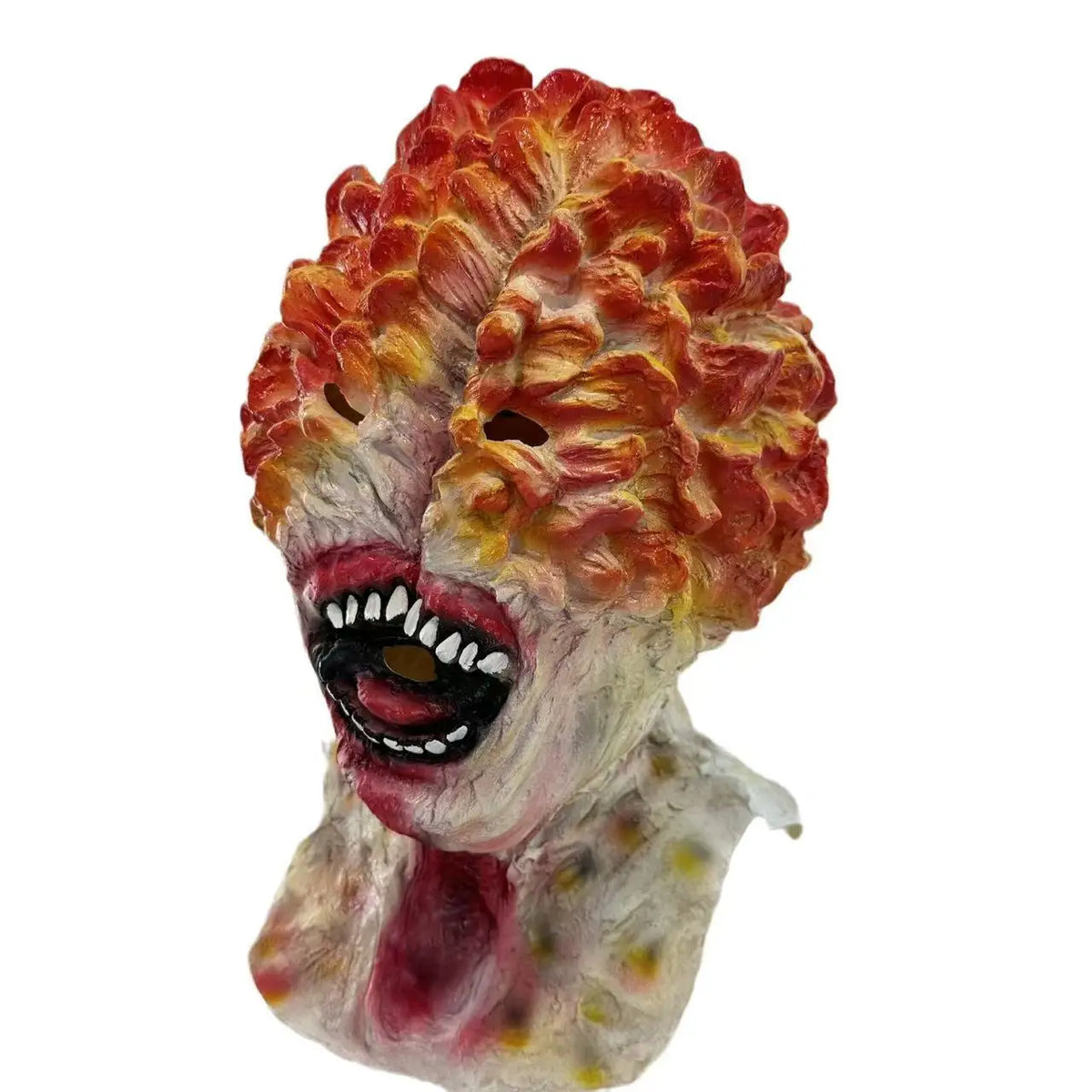 Halloween Mask Latex Clicker Cosplay Full Face Monster 2025 Latex 1 - Tophatter Daily Deals