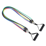 Resistance Bands Set 11Pc Portable Full Body Kit Workout - Tophatter Daily Deals