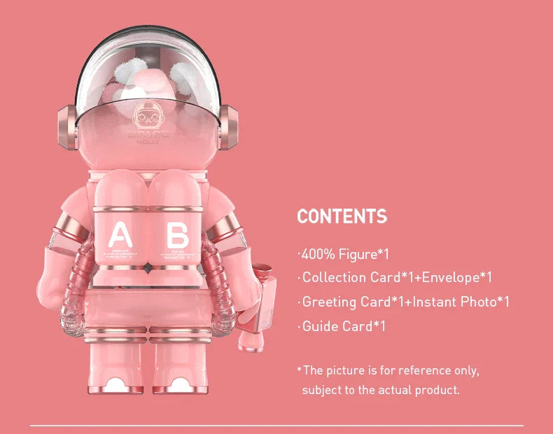 Genuine Pop Mart Mega Space Molly 400% Smitten Love Limited Edition Figure Outer Space - Tophatter Daily Deals