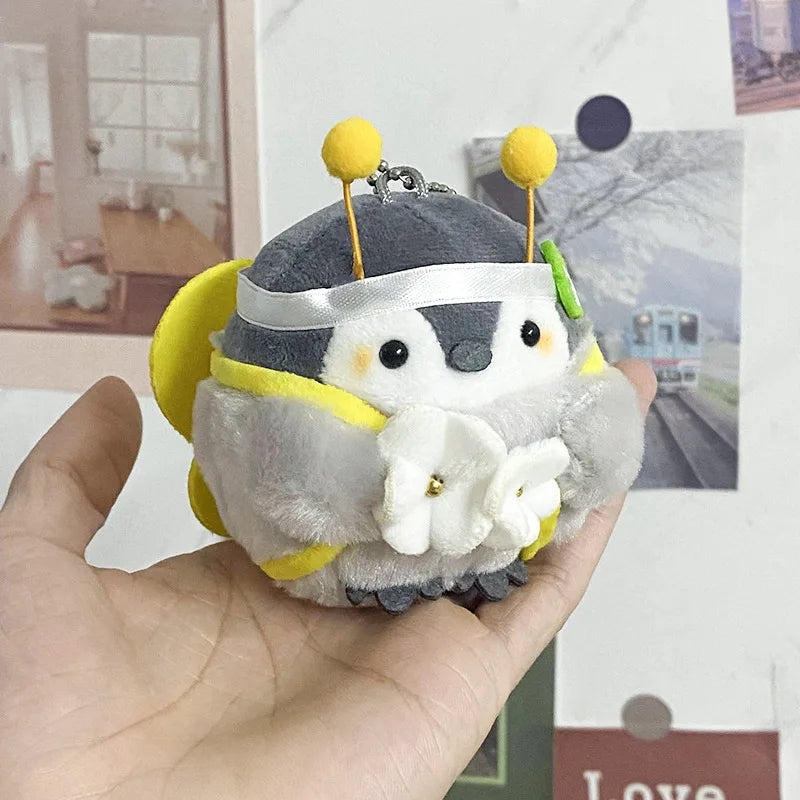 Penguin Ebi Fried Shrimp Prawn Plush Keychain 10cm Bee Food - Tophatter Daily Deals