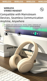 Wireless Bluetooth Headphones Over Ear Noise Cancelling - Tophatter Daily Deals