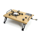 4000W Portable Gas Stove Burner High-Power Khaki Camp Cooking - Tophatter Daily Deals