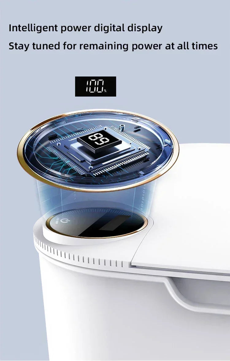 Smart Sensor Trash Can 18L With Display Type C Recharge - Tophatter Daily Deals