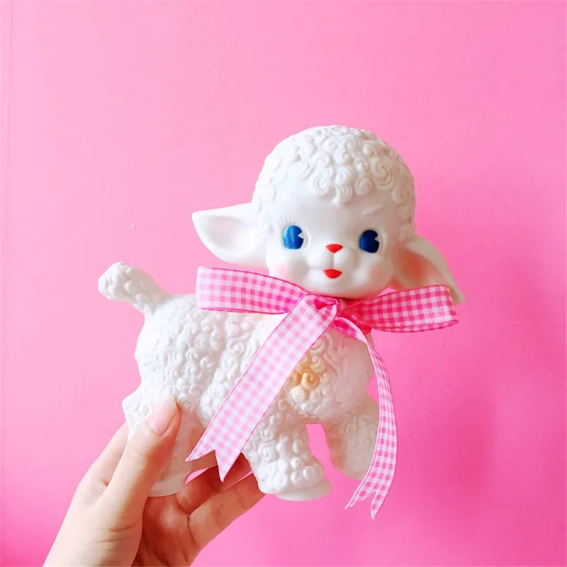 Classic Baby Girl Doll Cute Latex Rubber Baby Kids Office Decor Animals - Tophatter Daily Deals