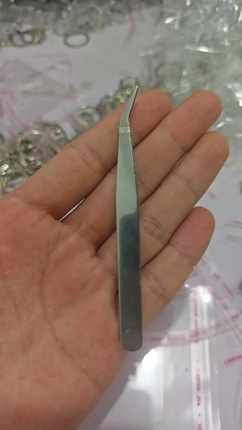 Dog Hair Keepsake Keychain Pendant Clear Resin Charm tweezers - Tophatter Daily Deals