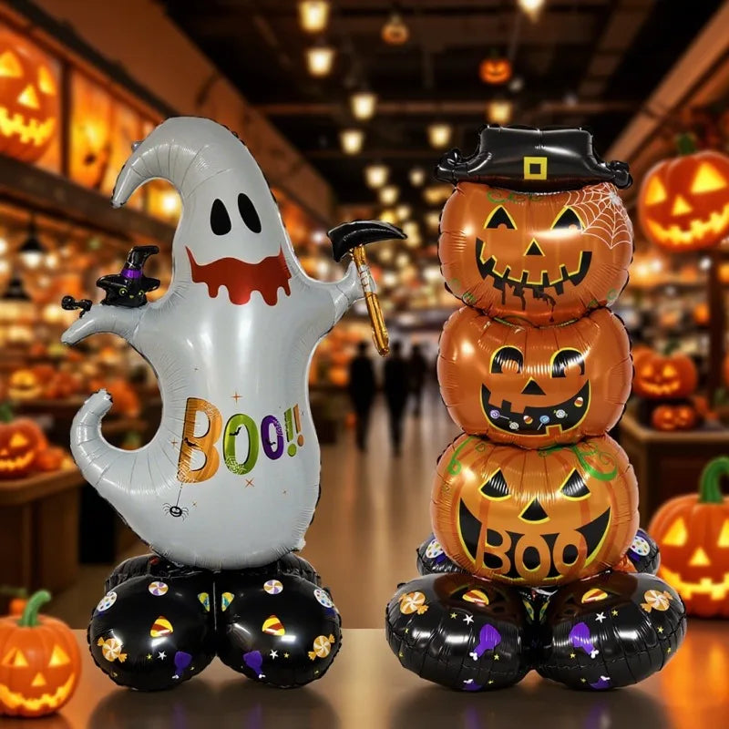 Halloween Balloons Giant Foil Standee Party Decor 2025 - Tophatter Daily Deals