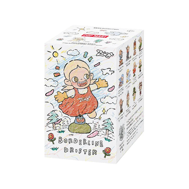 Genuine Pop Mart Zsiga Borderline Drifter Series Figures Blind Box 1 Unopened Blind Box Animals - Tophatter Daily Deals