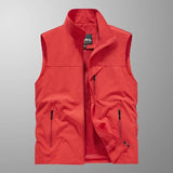 Waterproof Versatile Mens Vest - Sleeveless Polyester - Tophatter Daily Deals