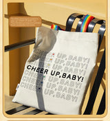 Genuine Pop Mart Crybaby Cheer Up, Baby! Series - Rainbow Canvas Bag Anime - Tophatter Daily Deals