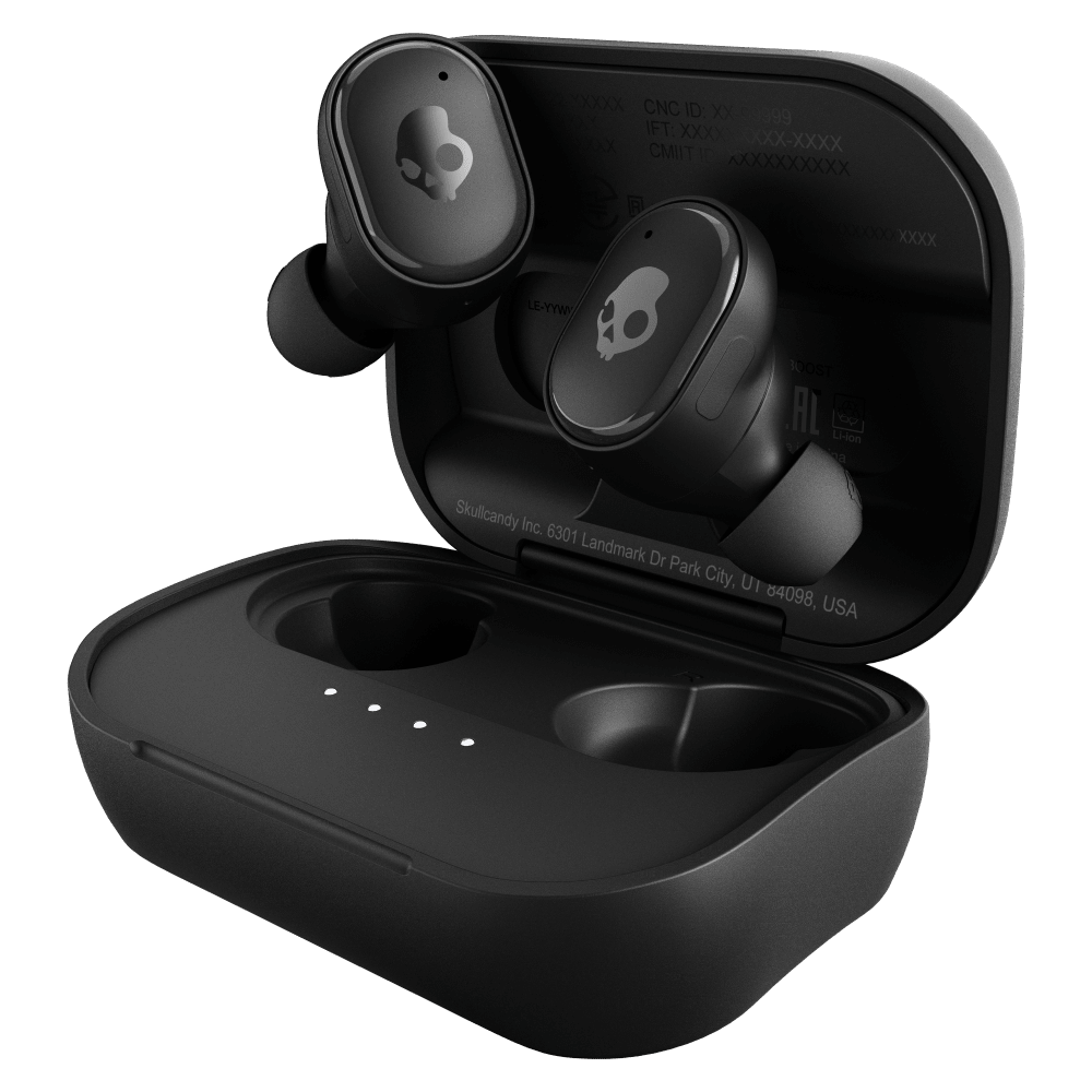 Skullcandy Grind True Wireless In Ear Headphones - Black Headphones - Tophatter Daily Deals