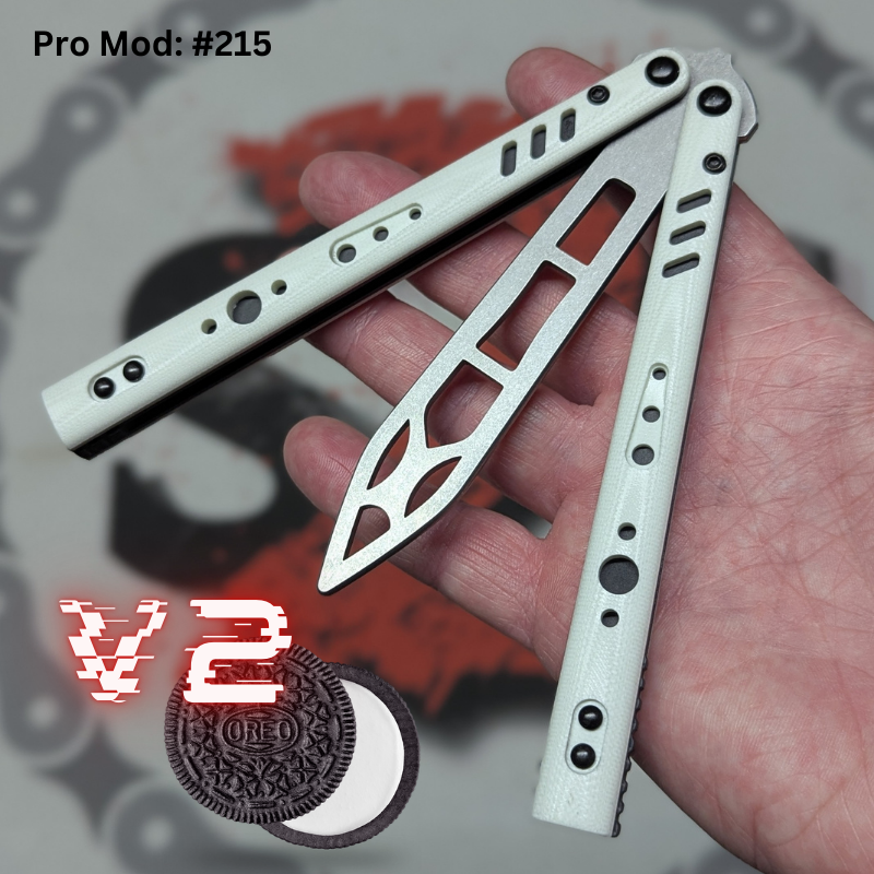 S2G FrankenREP V2 Balisong clone TITANIUM Butterfly Knife - V2 (G10) Knife-Balisong - Tophatter Daily Deals