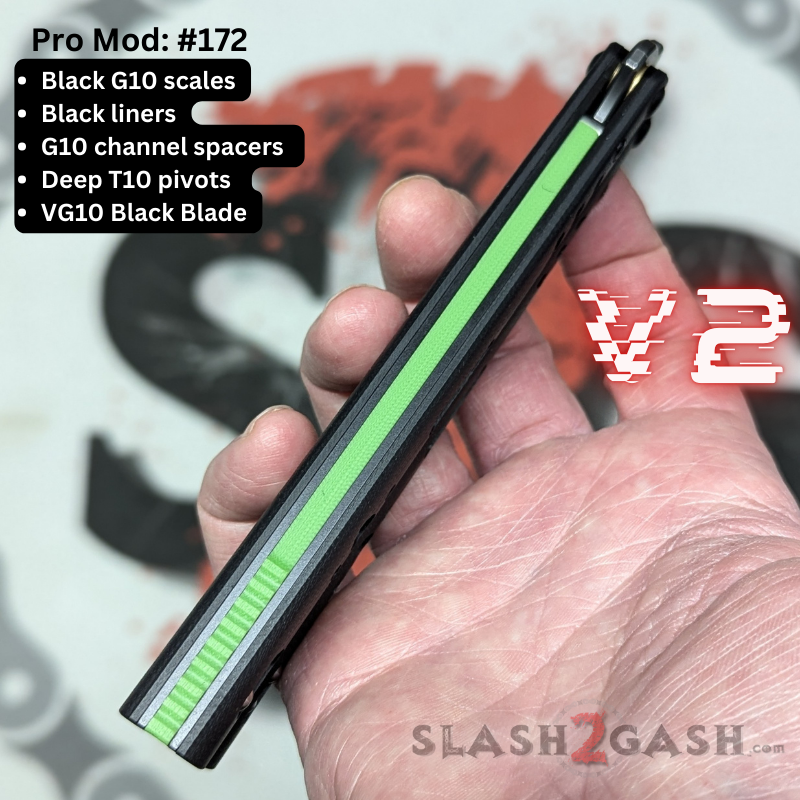 S2G FrankenREP V2 Balisong BUILD-A-KNIFE - (part 3 of 5) spacers Knife-Balisong - Tophatter Daily Deals