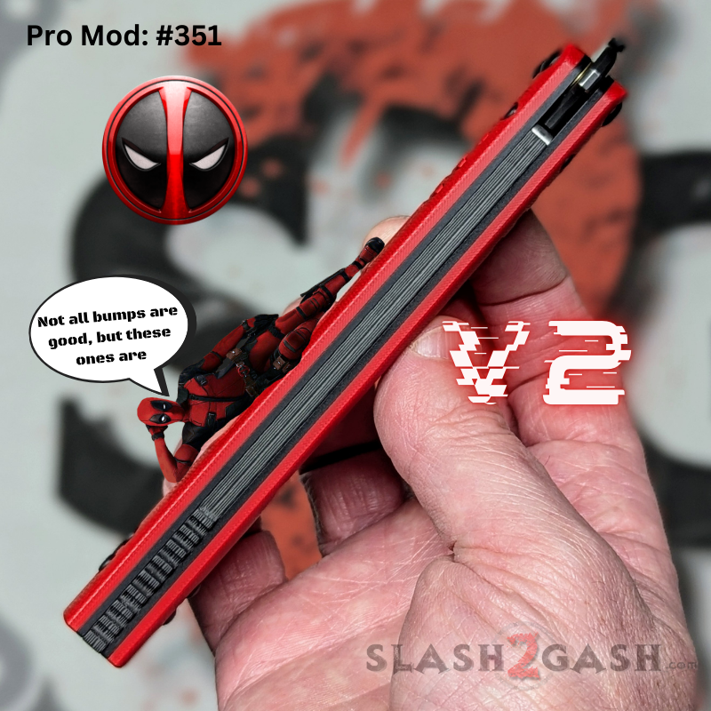 S2G FrankenREP V2 Balisong clone TITANIUM Butterfly Knife - V2 (G10) Knife-Balisong - Tophatter Daily Deals