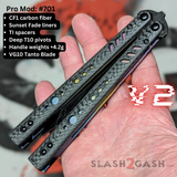 S2G FrankenREP V2 Balisong BUILD-A-KNIFE - (part 1 of 5) scales Knife-Balisong - Tophatter Daily Deals