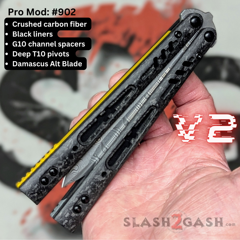 S2G FrankenREP V2 Balisong BUILD-A-KNIFE - (part 3 of 5) spacers Knife-Balisong - Tophatter Daily Deals