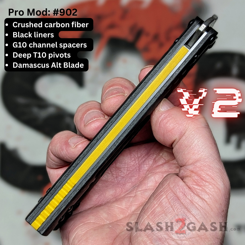 S2G FrankenREP V2 Balisong BUILD-A-KNIFE - (part 3 of 5) spacers Knife-Balisong - Tophatter Daily Deals