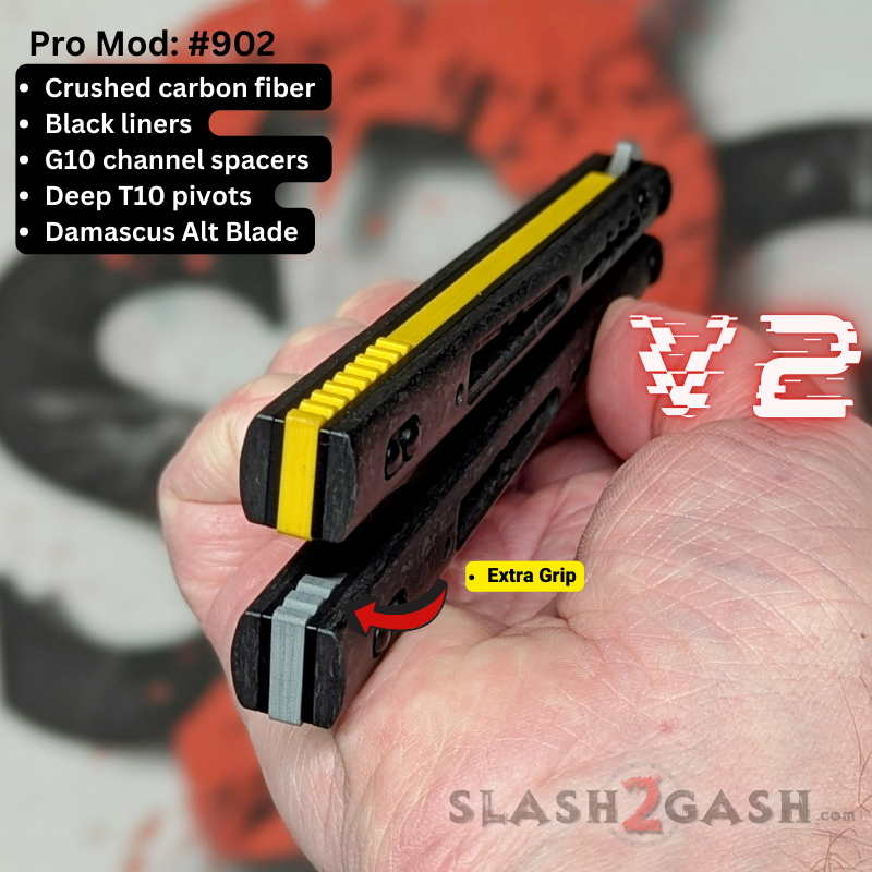 S2G FrankenREP V2 Balisong BUILD-A-KNIFE - (part 3 of 5) spacers Knife-Balisong - Tophatter Daily Deals