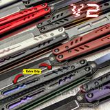 S2G FrankenREP V2 Balisong clone TITANIUM Butterfly Knife - V2 (G10) Knife-Balisong - Tophatter Daily Deals