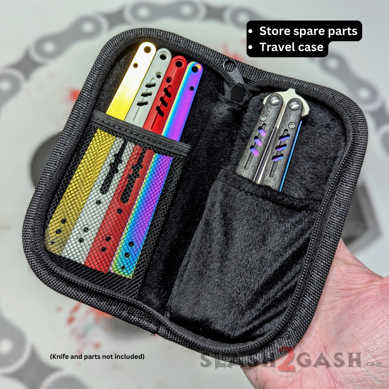 S2G FrankenREP Balisong clone TITANIUM Butterfly Knife - V2 (Carbon Fiber) Knife-Balisong - Tophatter Daily Deals
