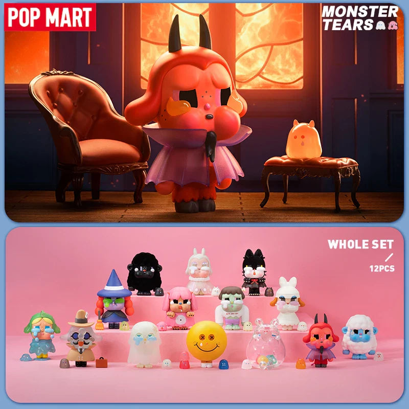 Genuine Pop Mart Crybaby Monster Tears Series Figurines Blind Box Animals - Tophatter Daily Deals