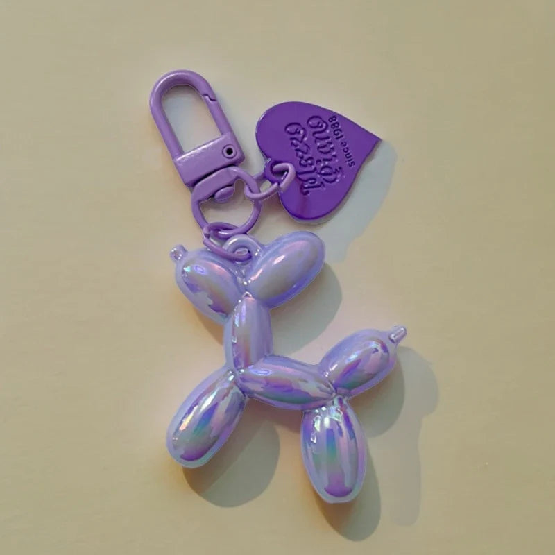 Balloon Dog Keychain Resin Cute Bag Pendant Fall 2025 Gift - Tophatter Daily Deals