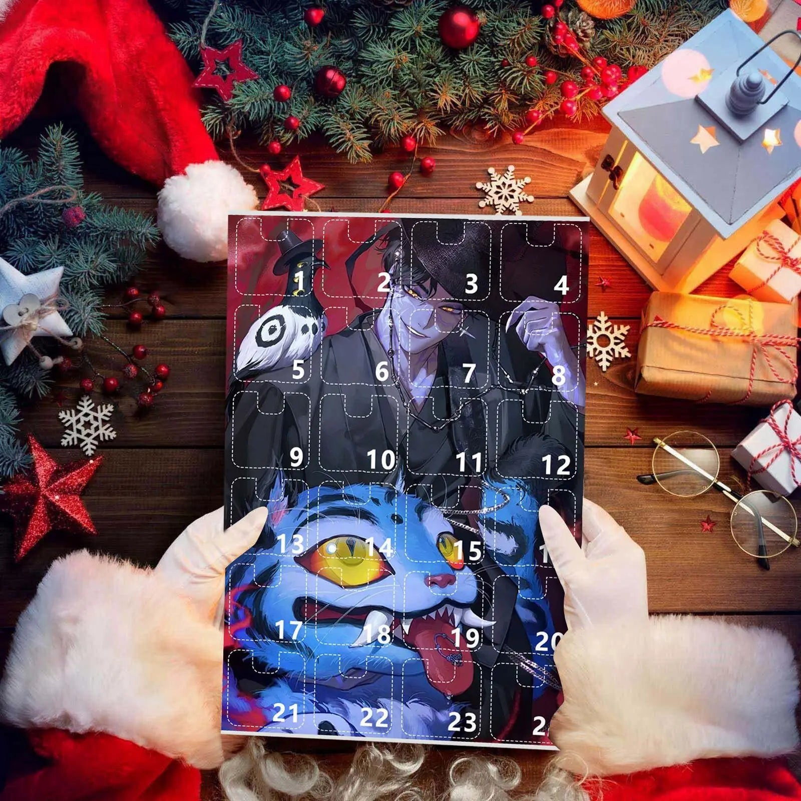 Kpop Advent Calendar 24 Day Demon Hunters Keychain Gift - Tophatter Daily Deals