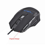 Usb Wired Gaming Mouse 7 Button Backlit Ergonomic Comfort - Tophatter Daily Deals