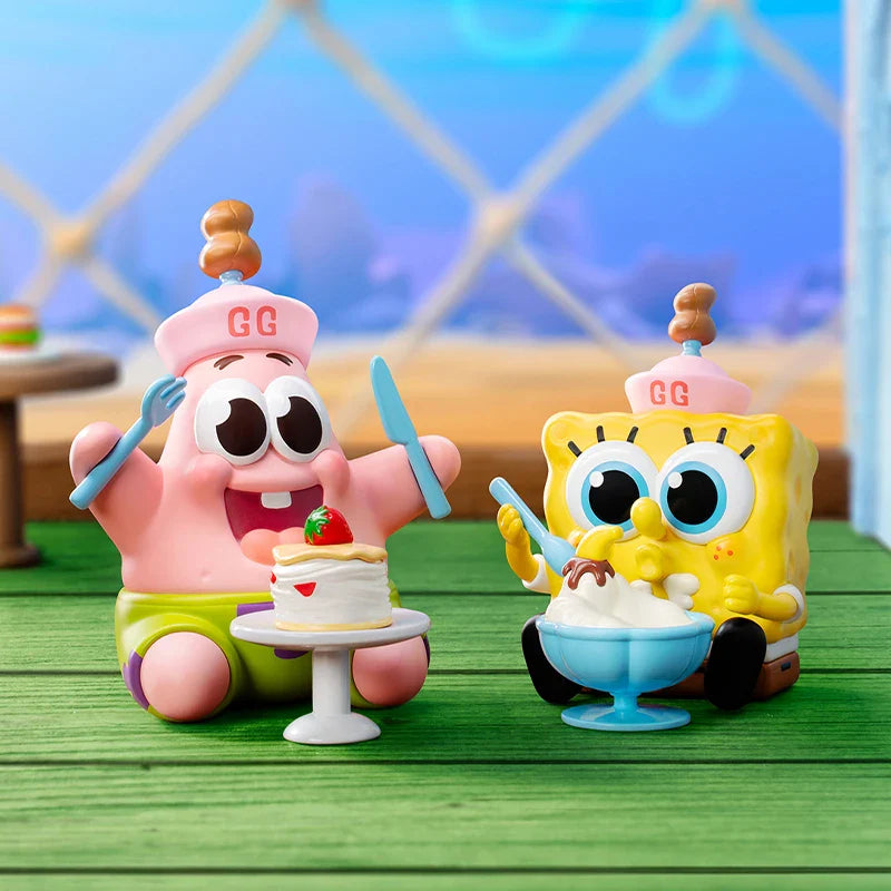 Genuine Pop Mart SpongeBob Best Friends Series Figures Blind Box Anime - Tophatter Daily Deals