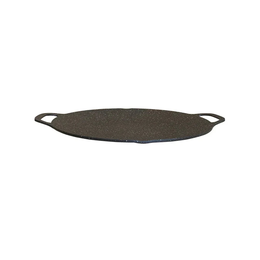 Non-Stick Camping BBQ Grill Pan Black Camp Cooking - Tophatter Daily Deals