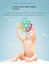 Baby Rattle Teether Ball Newborn Sensory Toys Soft Safe - Tophatter Daily Deals