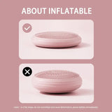 4mm Natural Rubber Flat Balance Yoga Trainer Mat Pink Yoga & Pilates Mats - Tophatter Daily Deals