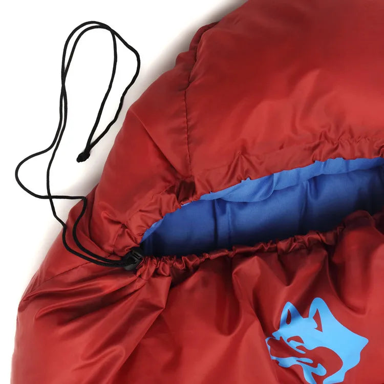 Thickened Sleeping Bag Mommy Style Red Sleeping Bags - Tophatter Daily Deals