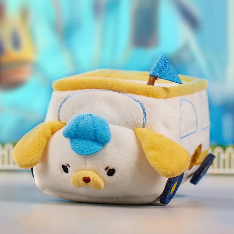 Genuine Pop Mart Gong Original Series Plush Toy Car Blind Box Animals - Tophatter Daily Deals
