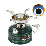 Camping Gasoline Stove with Silencer Green Camp Cooking - Tophatter Daily Deals