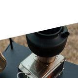 Portable Wood Firewood Square Stove Silver Camp Cooking - Tophatter Daily Deals