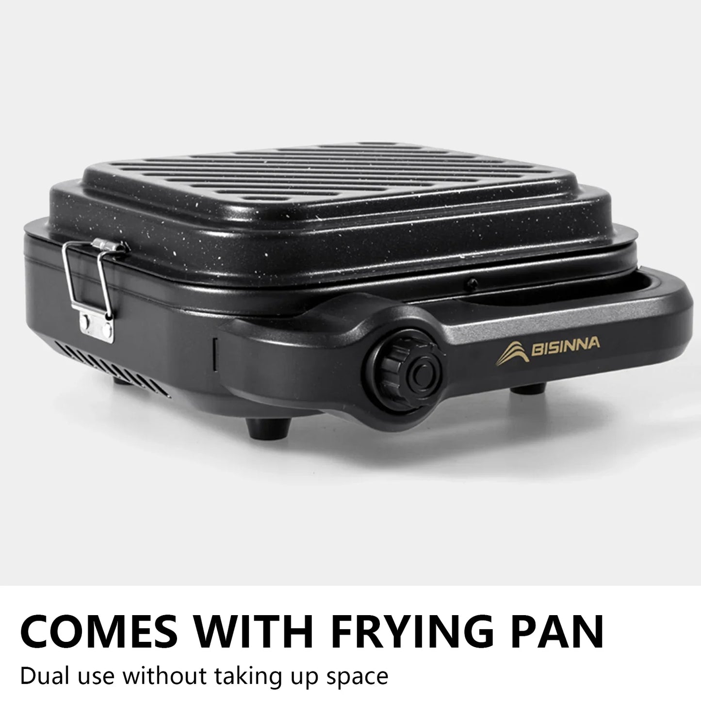 4200W Camping Gas Stove Black Camp Cooking - Tophatter Daily Deals