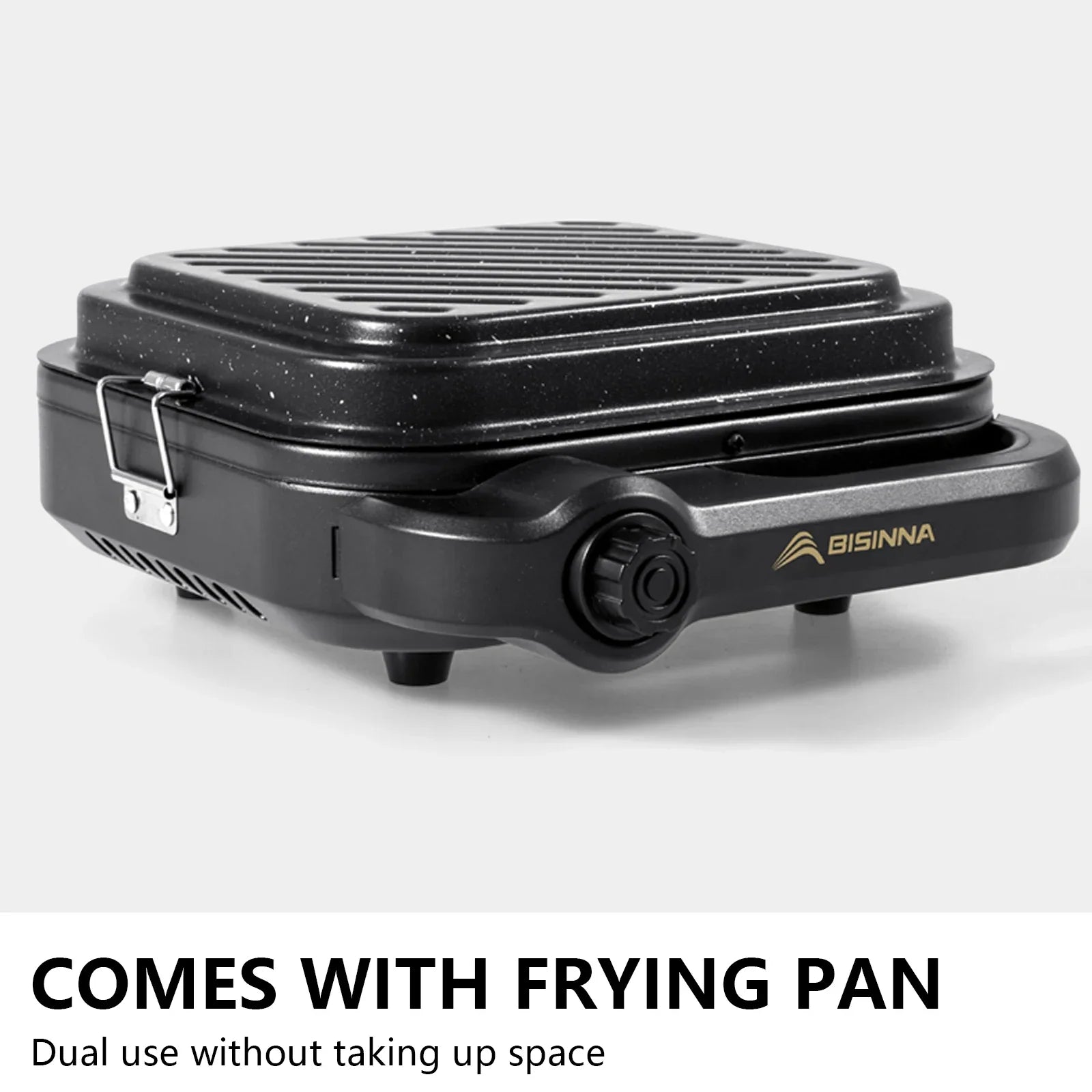4200W Camping Gas Stove Black Camp Cooking - Tophatter Daily Deals