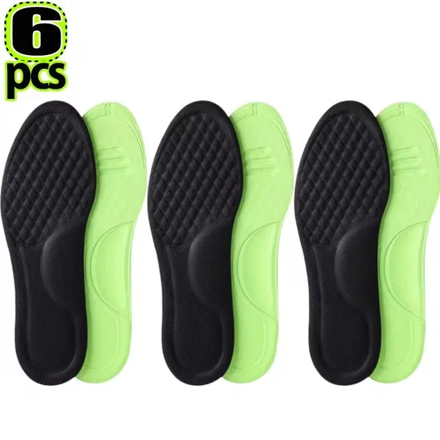 Memory Foam Orthopedic Insoles 12 Pack Antibacterial Plantar Fascia Insole - Tophatter Daily Deals