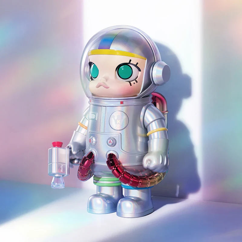 Genuine Pop Mart Mega Space Molly 400% Rainbow 2.0 Limited Edition Outer Space - Tophatter Daily Deals