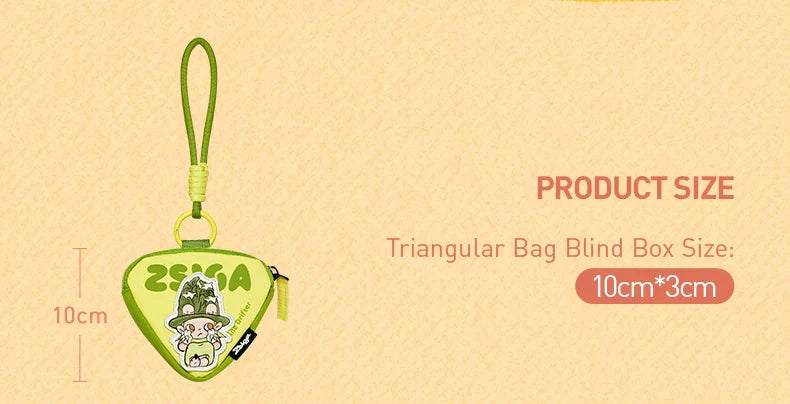 Genuine Pop Mart Zsiga Borderline Drifter Series - Triangular Bag Blind Box Animals - Tophatter Daily Deals